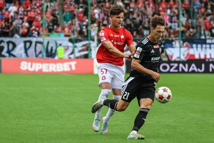 Football. Betclic 1 Liga. Wisla Krakow - LKS Lodz. 26.07.2025