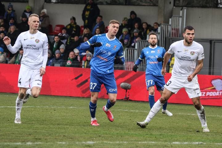 Football. PKO BP Ekstraklasa. Puszcza Niepolomice - Motor Lublin. 02.03.2025