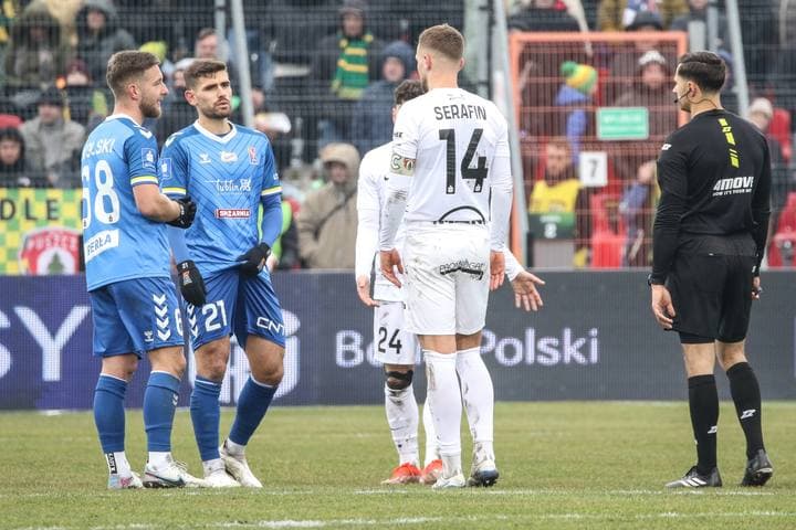 Football. PKO BP Ekstraklasa. Puszcza Niepolomice - Motor Lublin. 02.03.2025