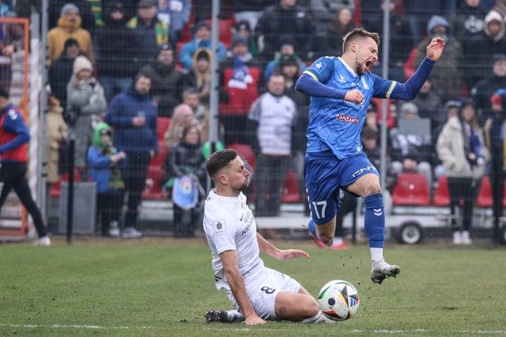 Football. PKO BP Ekstraklasa. Puszcza Niepolomice - Motor Lublin. 02.03.2025