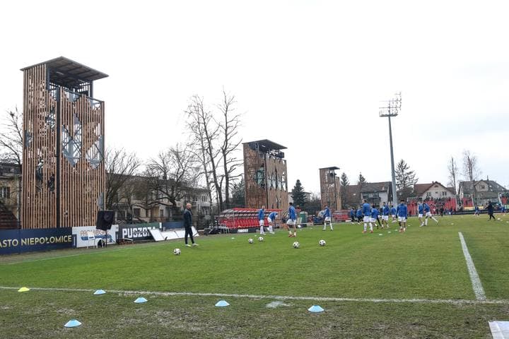Football. PKO BP Ekstraklasa. Puszcza Niepolomice - Motor Lublin. 02.03.2025