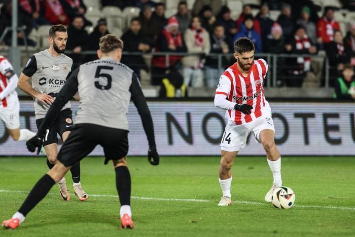 Football. PKO BP Ekstraklasa. Cracovia - Zaglebie Lubin. 29.11.2024