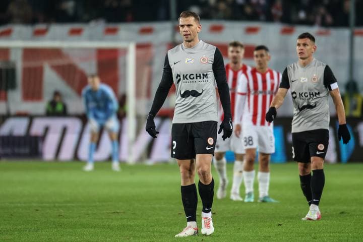 Football. PKO BP Ekstraklasa. Cracovia - Zaglebie Lubin. 29.11.2024