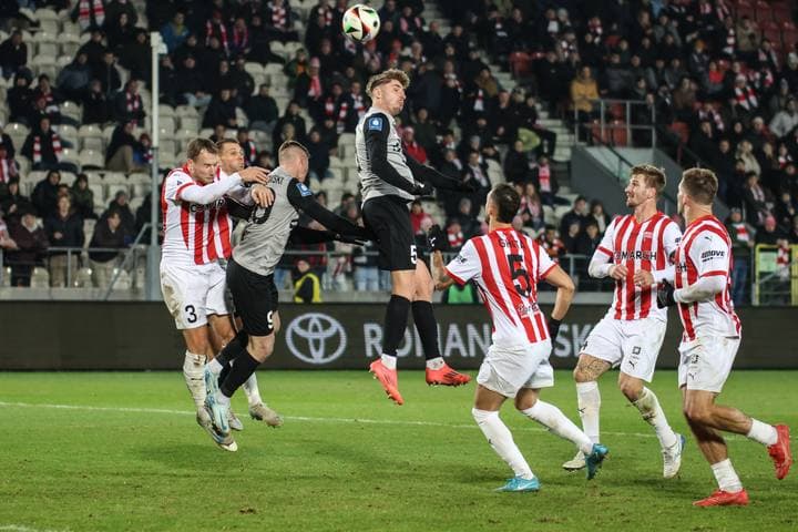 Football. PKO BP Ekstraklasa. Cracovia - Zaglebie Lubin. 29.11.2024