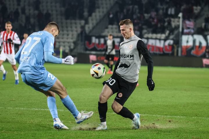 Football. PKO BP Ekstraklasa. Cracovia - Zaglebie Lubin. 29.11.2024