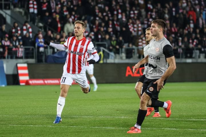 Football. PKO BP Ekstraklasa. Cracovia - Zaglebie Lubin. 29.11.2024