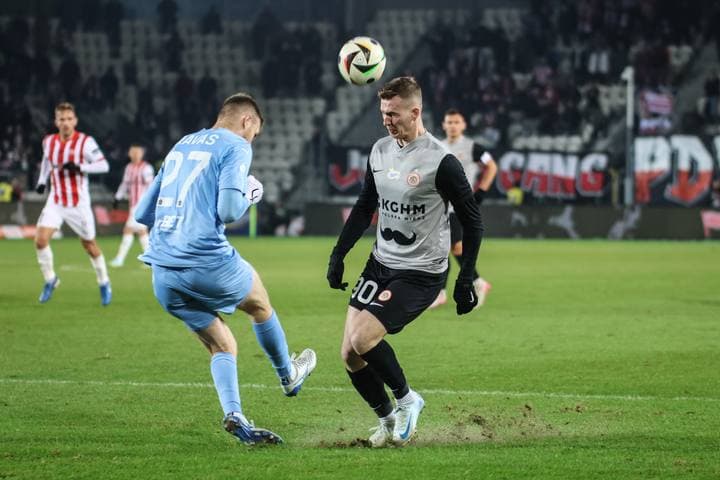 Football. PKO BP Ekstraklasa. Cracovia - Zaglebie Lubin. 29.11.2024