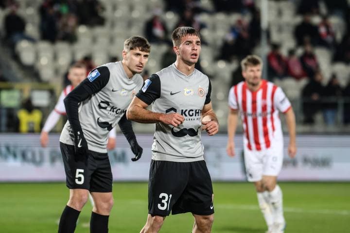 Football. PKO BP Ekstraklasa. Cracovia - Zaglebie Lubin. 29.11.2024