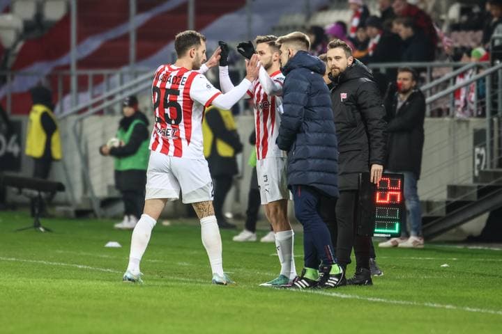 Football. PKO BP Ekstraklasa. Cracovia - Zaglebie Lubin. 29.11.2024