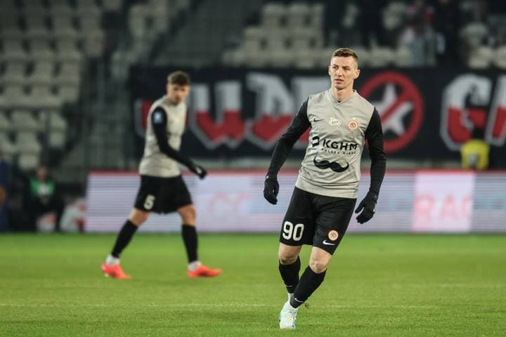 Football. PKO BP Ekstraklasa. Cracovia - Zaglebie Lubin. 29.11.2024