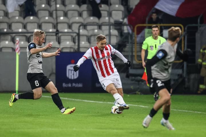 Football. PKO BP Ekstraklasa. Cracovia - Zaglebie Lubin. 29.11.2024