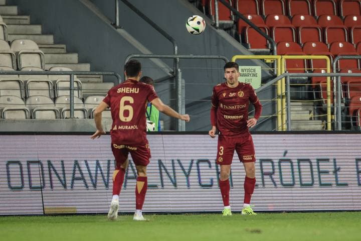 Football. PKO BP Ekstraklasa. Puszcza Niepolomice - Widzew Lodz. 25.11.2024