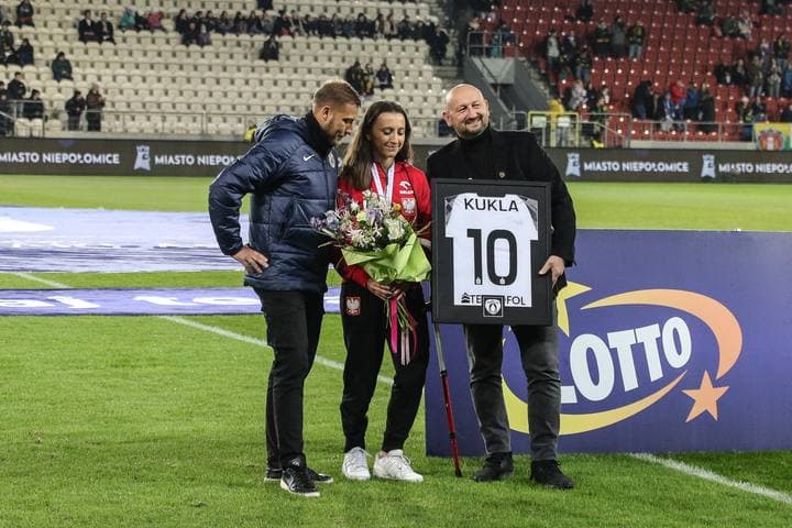 Football. PKO BP Ekstraklasa. Puszcza Niepolomice - Widzew Lodz. 25.11.2024