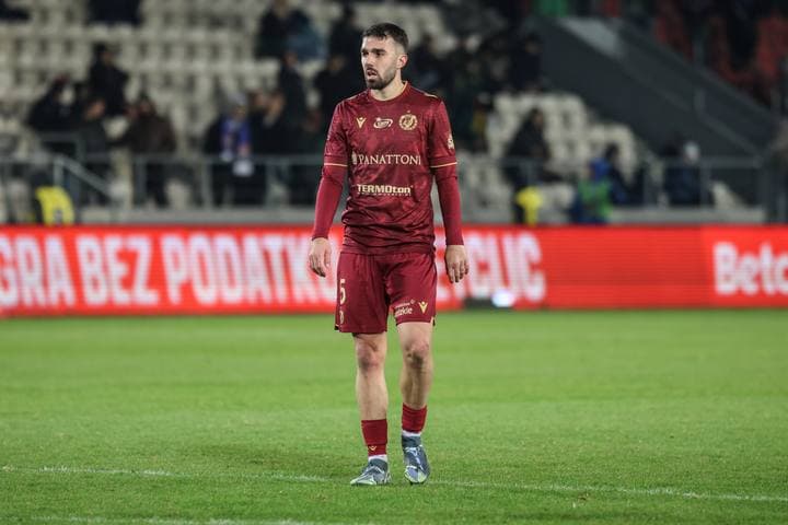 Football. PKO BP Ekstraklasa. Puszcza Niepolomice - Widzew Lodz. 25.11.2024
