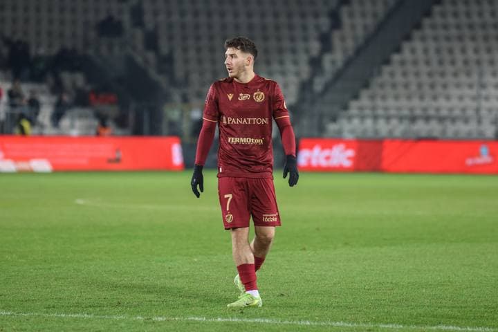 Football. PKO BP Ekstraklasa. Puszcza Niepolomice - Widzew Lodz. 25.11.2024
