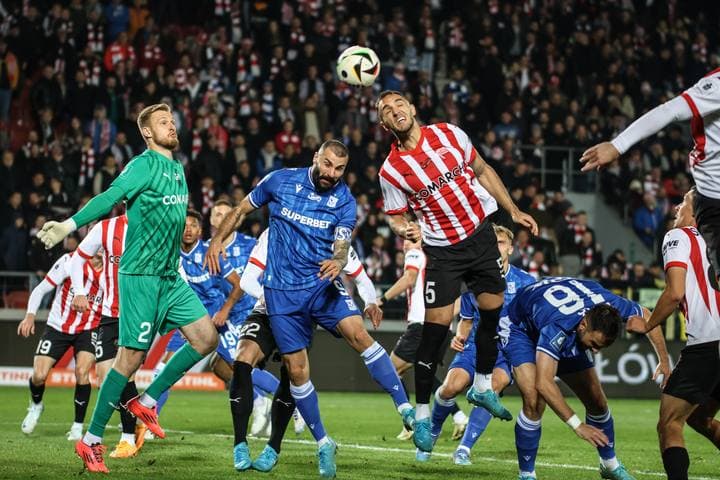 Football. PKO BP Ekstraklasa. Cracovia - Lech Poznan. 19.10.2024