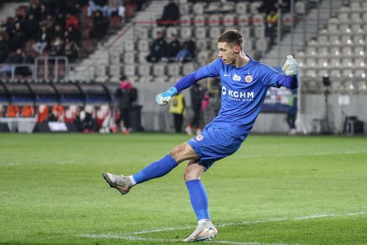 Football. PKO BP Ekstraklasa. Puszcza Niepolomice - Zaglebie Lubin. 10.02.2025