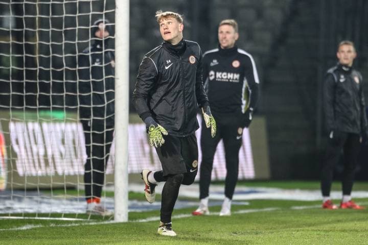 Football. PKO BP Ekstraklasa. Puszcza Niepolomice - Zaglebie Lubin. 10.02.2025