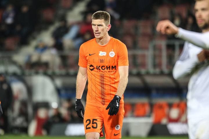 Football. PKO BP Ekstraklasa. Puszcza Niepolomice - Zaglebie Lubin. 10.02.2025