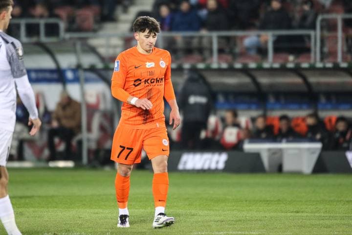 Football. PKO BP Ekstraklasa. Puszcza Niepolomice - Zaglebie Lubin. 10.02.2025