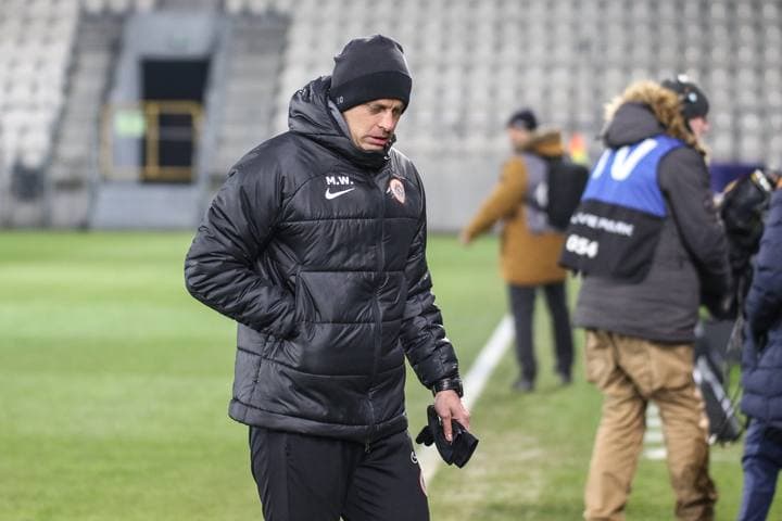 Football. PKO BP Ekstraklasa. Puszcza Niepolomice - Zaglebie Lubin. 10.02.2025