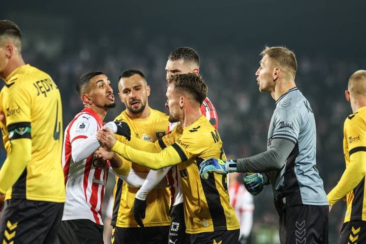 Football. PKO BP Ekstraklasa. Cracovia - GKS Katowice. 09.11.2024