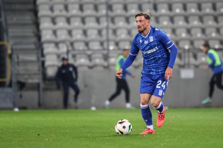 Football. PKO BP Ekstraklasa. Puszcza Niepolomice - Lech Poznan. 02.11.2024