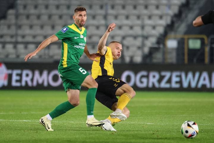 Football. PKO BP Ekstraklasa. Puszcza Niepolomice - GKS Katowice. 04.10.2024