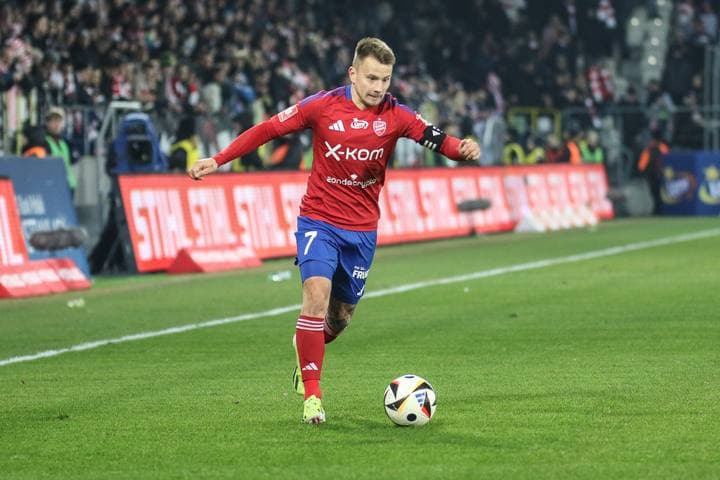 Football. PKO BP Ekstraklasa. Cracovia - Rakow Czestochowa. 01.02.2025