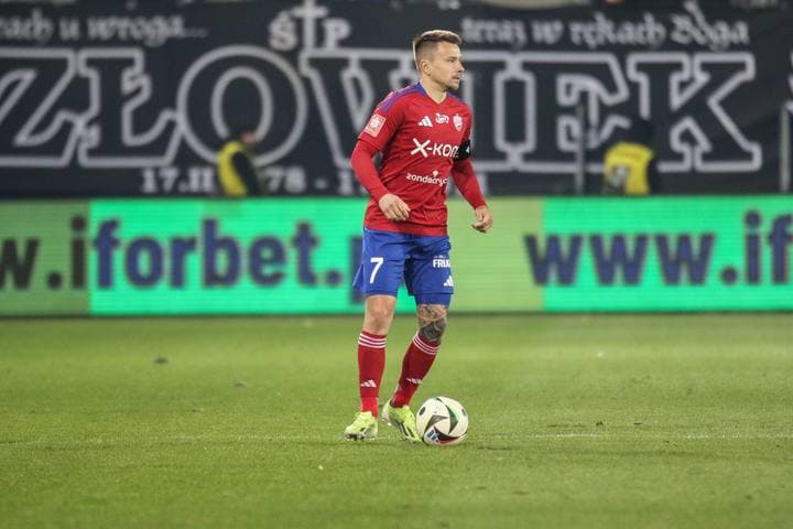Football. PKO BP Ekstraklasa. Cracovia - Rakow Czestochowa. 01.02.2025