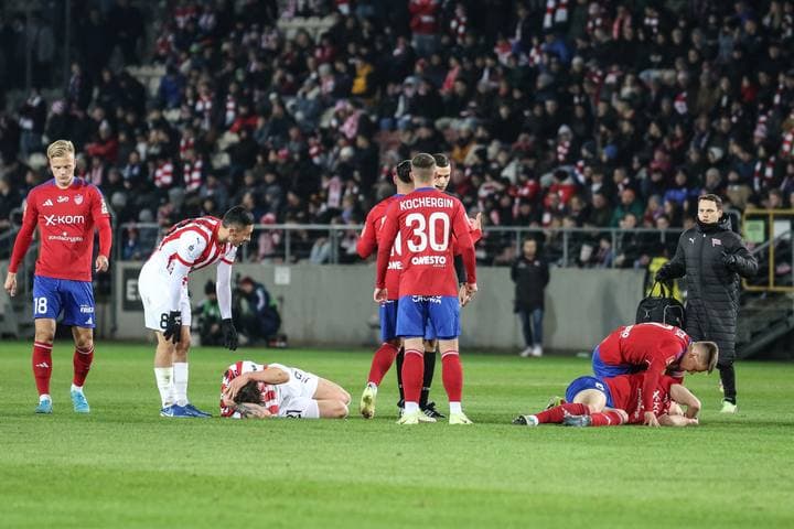 Football. PKO BP Ekstraklasa. Cracovia - Rakow Czestochowa. 01.02.2025