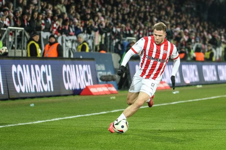 Football. PKO BP Ekstraklasa. Cracovia - Rakow Czestochowa. 01.02.2025