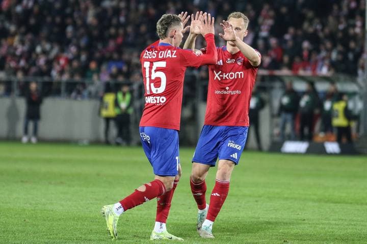 Football. PKO BP Ekstraklasa. Cracovia - Rakow Czestochowa. 01.02.2025