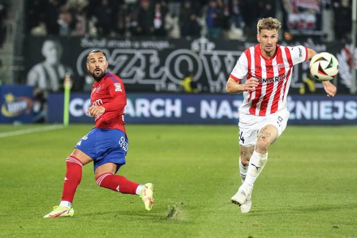 Football. PKO BP Ekstraklasa. Cracovia - Rakow Czestochowa. 01.02.2025