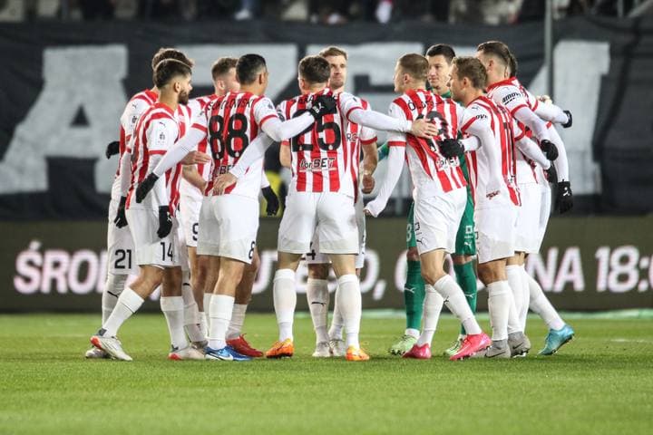 Football. PKO BP Ekstraklasa. Cracovia - Rakow Czestochowa. 01.02.2025