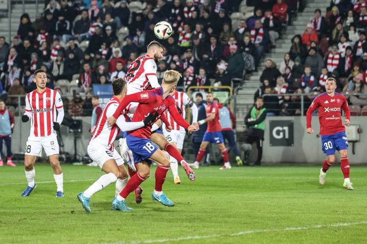 Football. PKO BP Ekstraklasa. Cracovia - Rakow Czestochowa. 01.02.2025