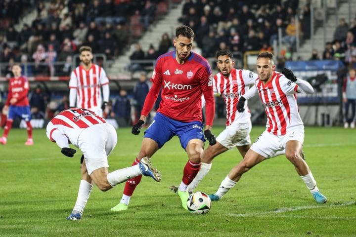 Football. PKO BP Ekstraklasa. Cracovia - Rakow Czestochowa. 01.02.2025