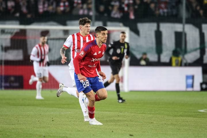 Football. PKO BP Ekstraklasa. Cracovia - Rakow Czestochowa. 01.02.2025