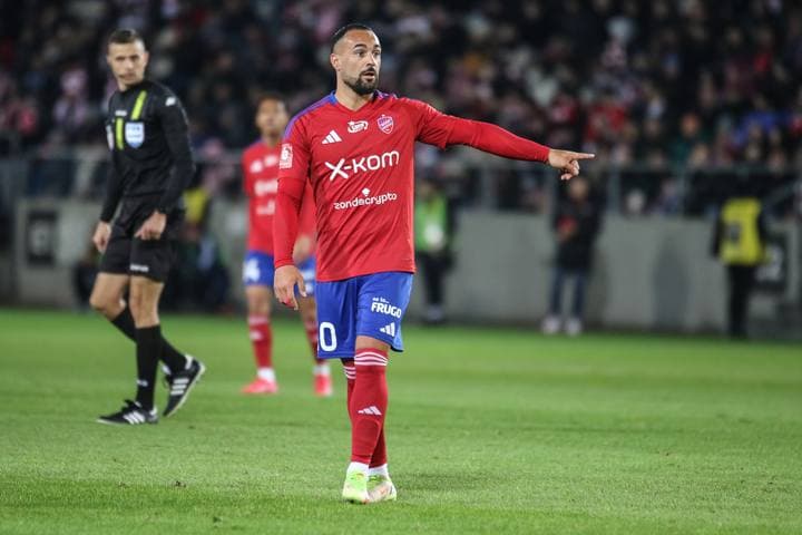 Football. PKO BP Ekstraklasa. Cracovia - Rakow Czestochowa. 01.02.2025