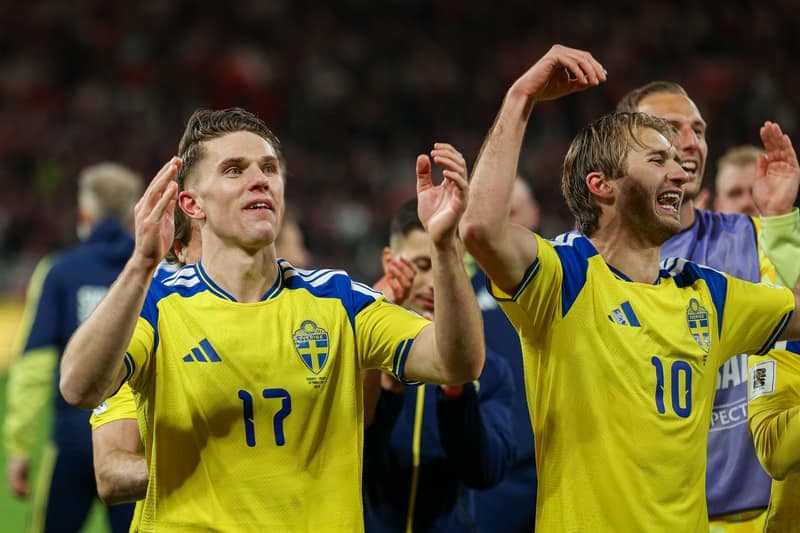 Football. FIFA World Cup Qualifiers. Sweden - Poland. 31.03.2026