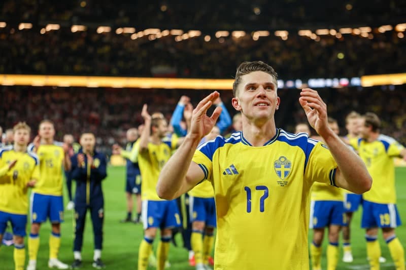 Football. FIFA World Cup Qualifiers. Sweden - Poland. 31.03.2026