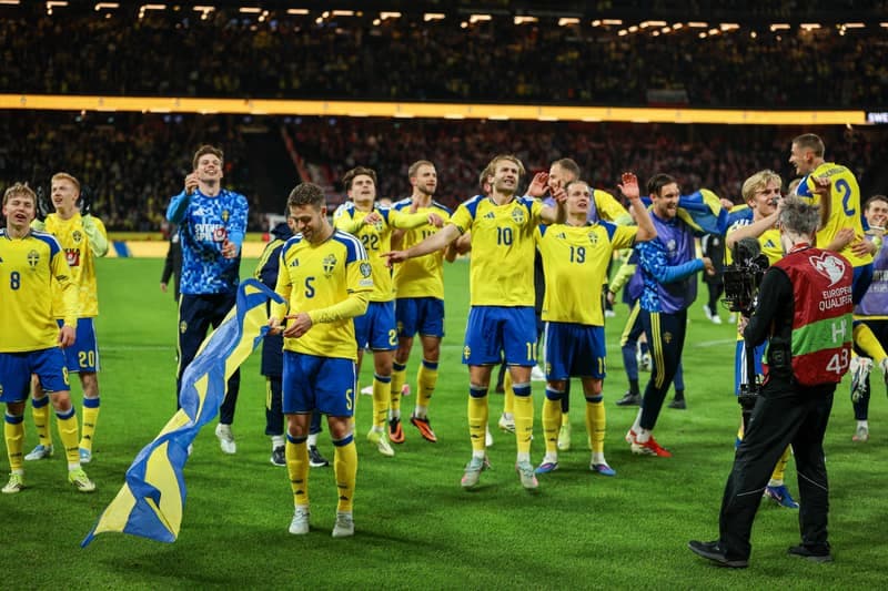Football. FIFA World Cup Qualifiers. Sweden - Poland. 31.03.2026