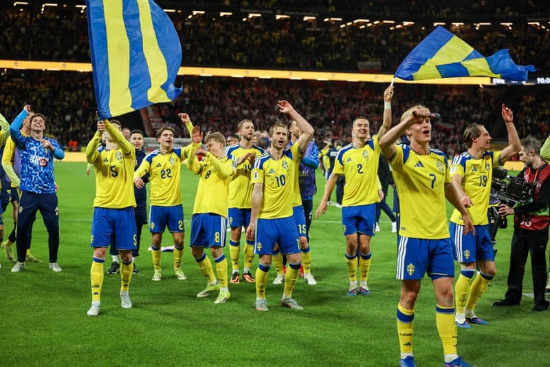 Football. FIFA World Cup Qualifiers. Sweden - Poland. 31.03.2026