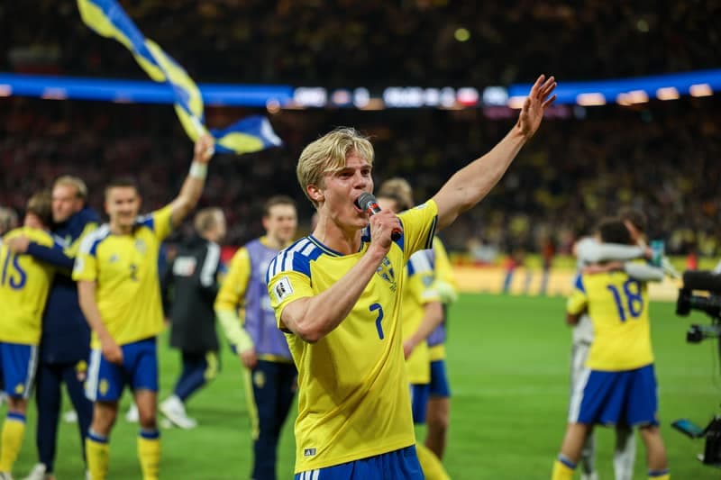 Football. FIFA World Cup Qualifiers. Sweden - Poland. 31.03.2026