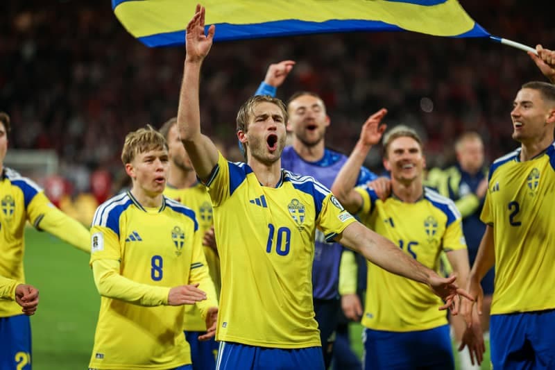 Football. FIFA World Cup Qualifiers. Sweden - Poland. 31.03.2026