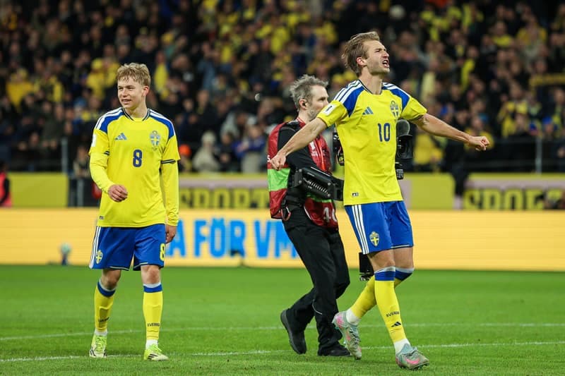Football. FIFA World Cup Qualifiers. Sweden - Poland. 31.03.2026