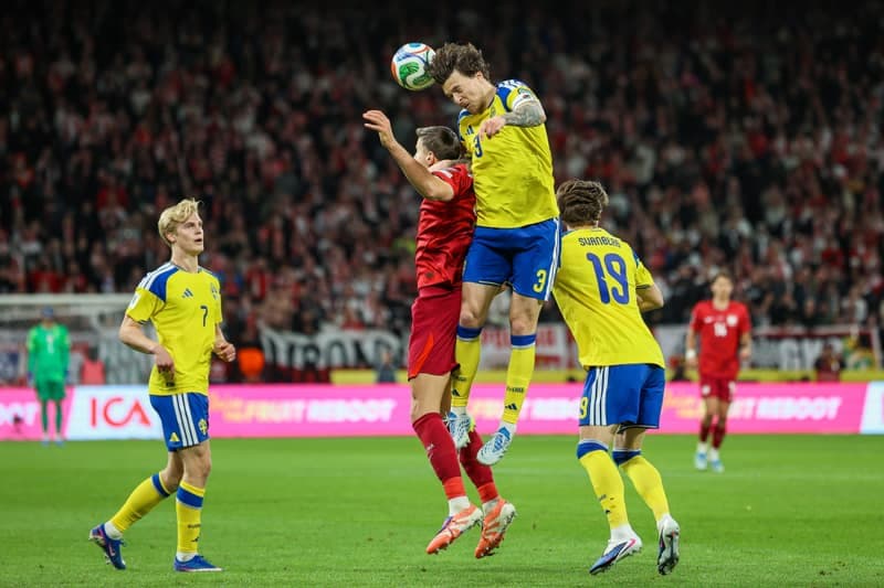 Football. FIFA World Cup Qualifiers. Sweden - Poland. 31.03.2026