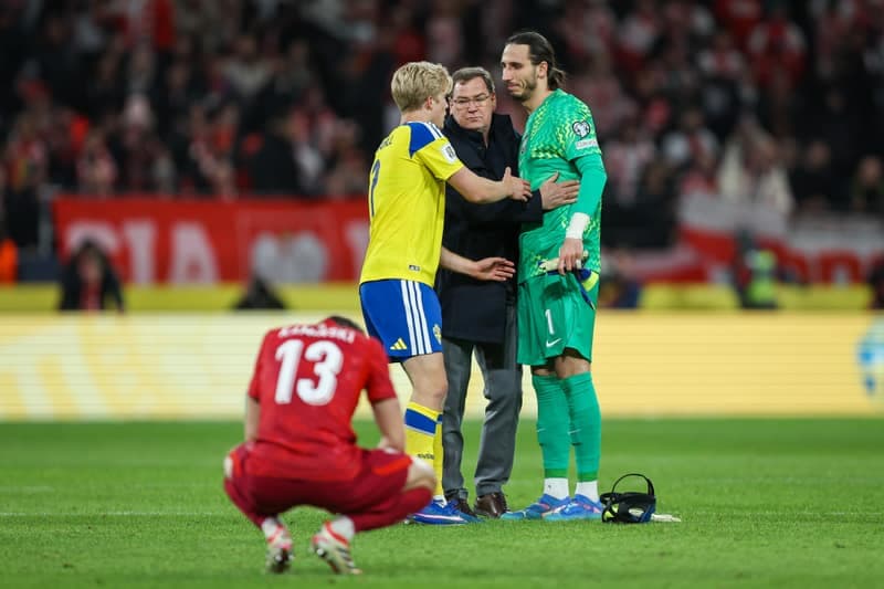 Football. FIFA World Cup Qualifiers. Sweden - Poland. 31.03.2026