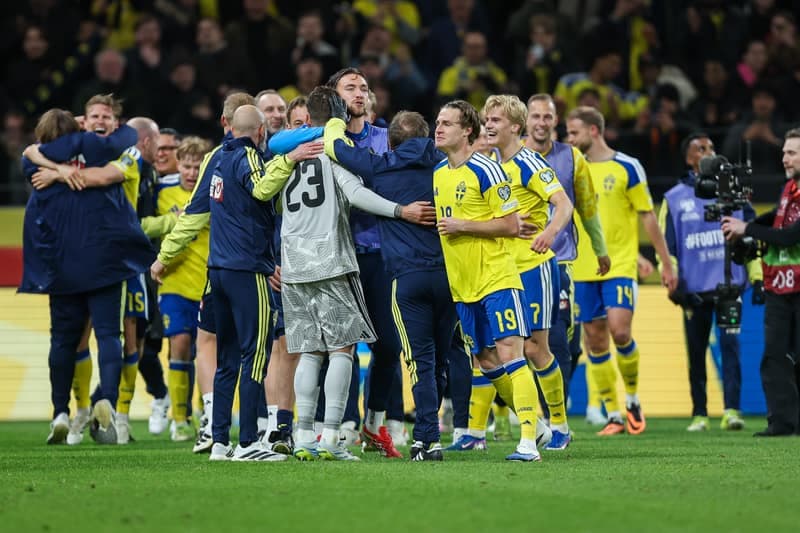 Football. FIFA World Cup Qualifiers. Sweden - Poland. 31.03.2026