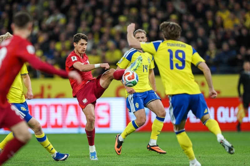 Football. FIFA World Cup Qualifiers. Sweden - Poland. 31.03.2026
